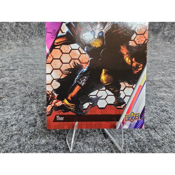 2024 Marvel Avengers Thor Upper Deck Collectible Trading Card AO-4 A54 - Picture 2 of 4